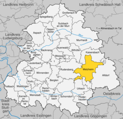 Welzheim im Rems-Murr-Kreis
